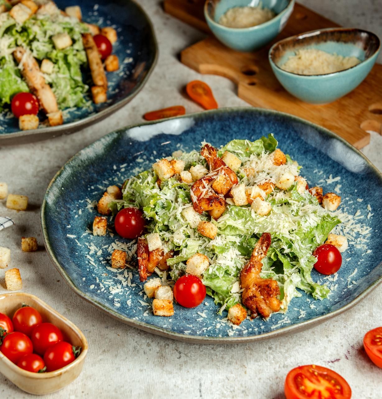 Ceaser Salad Salmon(G)